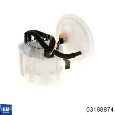 Bomba de combustível elétrica submersível 93188874 General Motors