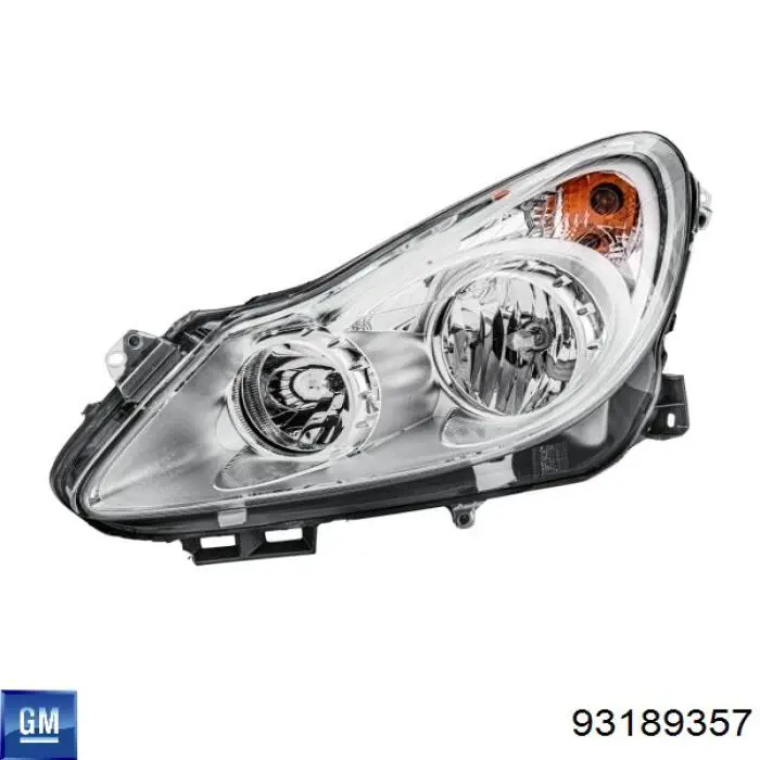 Luz esquerda 93189357 General Motors