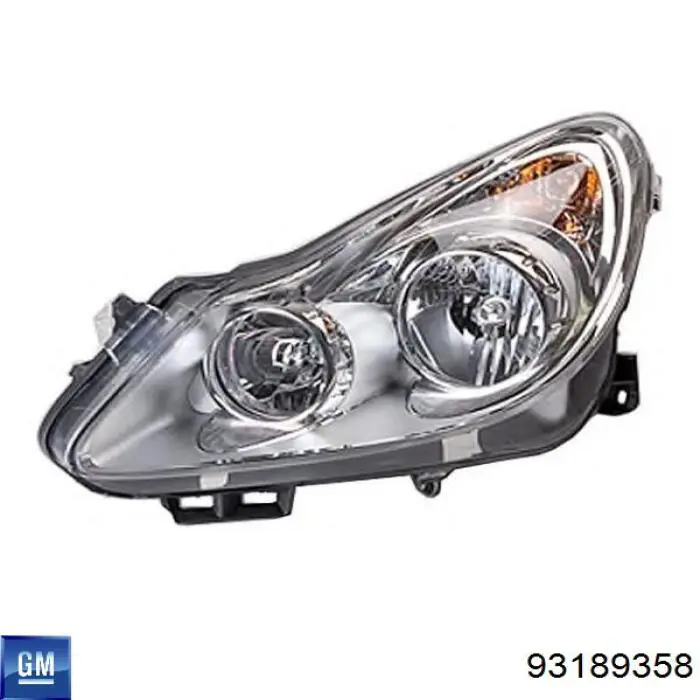 Compre 93189358 General Motors Luz direita