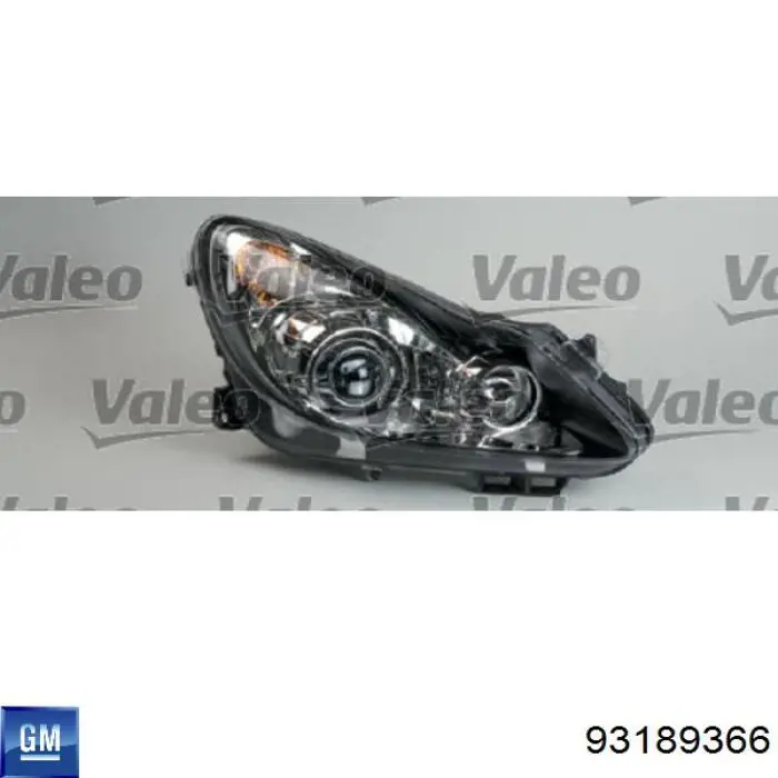 Compre 1216204 Opel Luz direita