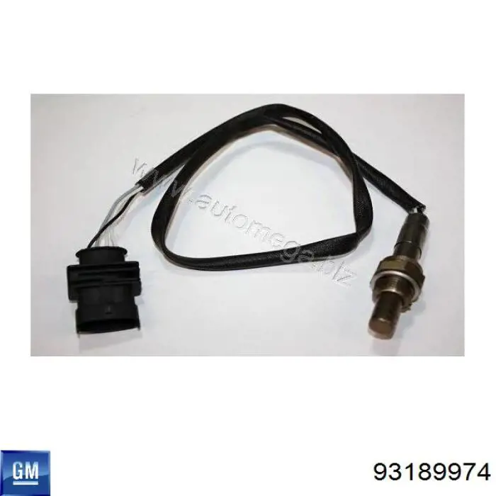93189974 General Motors Sonda lambda, sensor de oxigênio até o catalisador