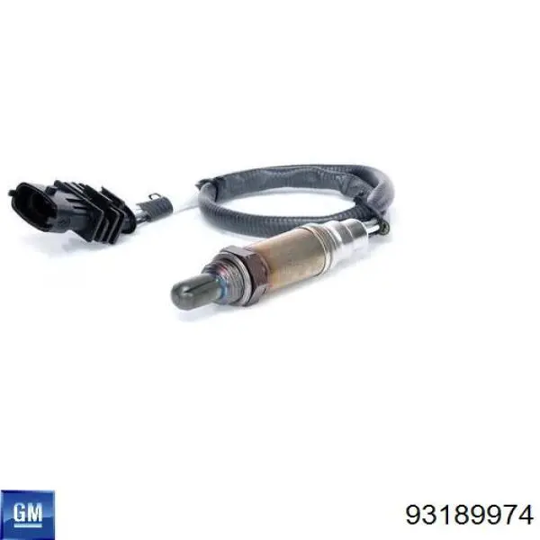 Sonda lambda, sensor de oxigênio até o catalisador General Motors 93189974