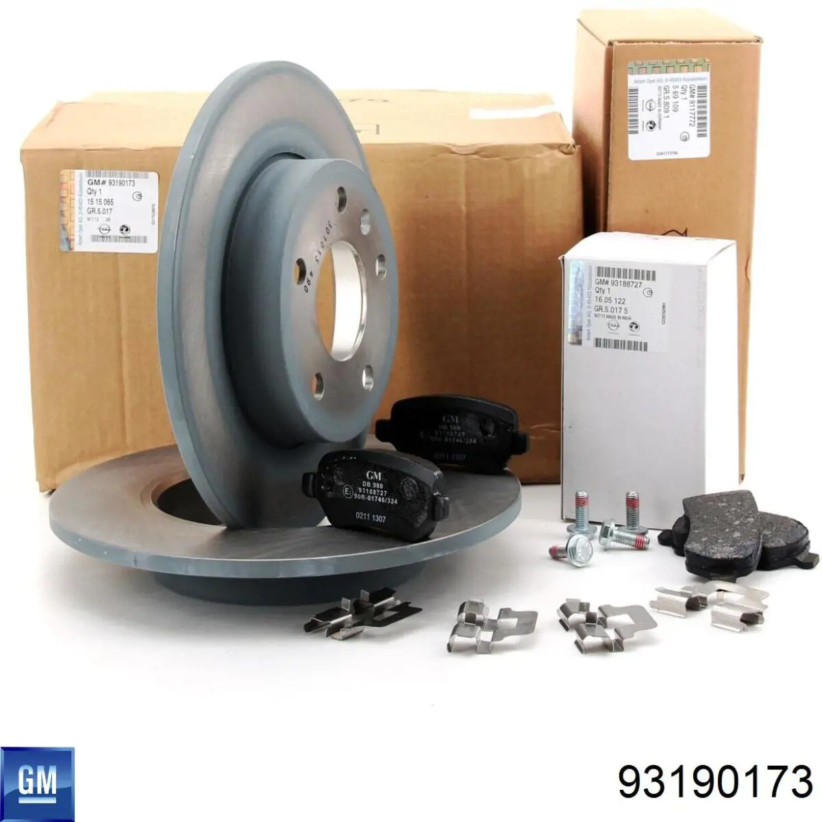 Disco do freio traseiro General Motors 93190173 preço, a partir de 86,12 USD