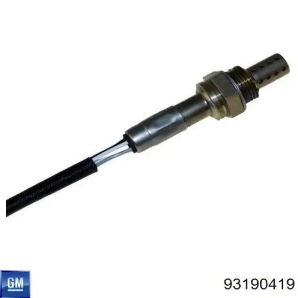 Sonda lambda, sensor de oxigênio até o catalisador 93190419 General Motors