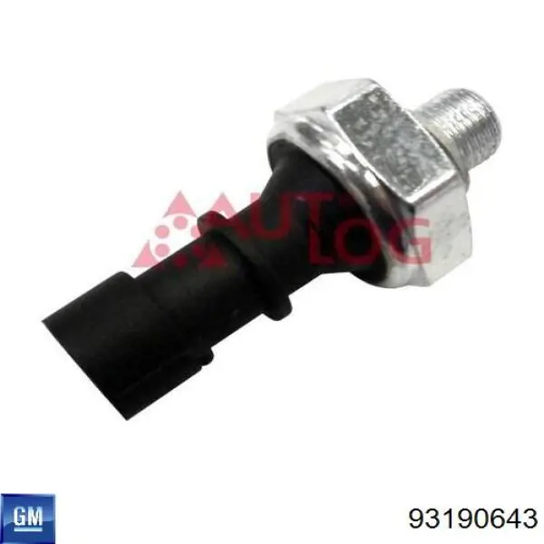 Compre 93190643 General Motors Sensor de pressão de óleo