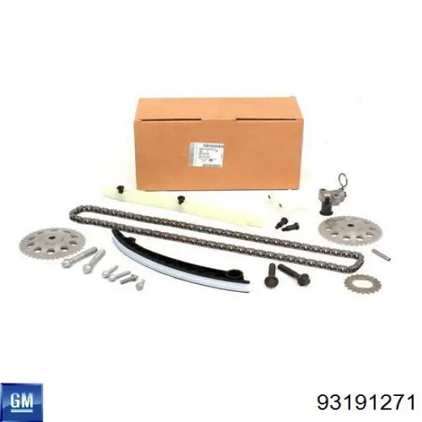 Compre 93191271 General Motors Cadeia do mecanismo de distribuição de gás, kit