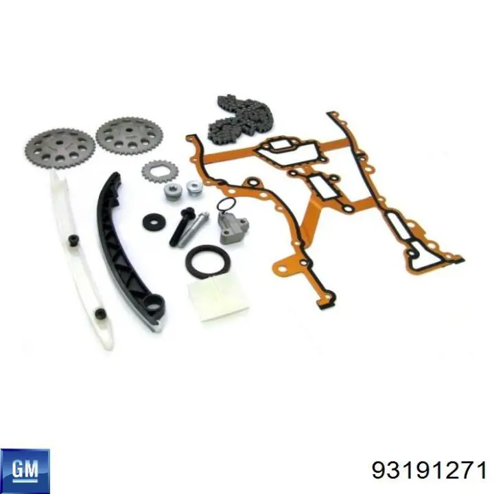 93191271 General Motors Cadeia do mecanismo de distribuição de gás, kit