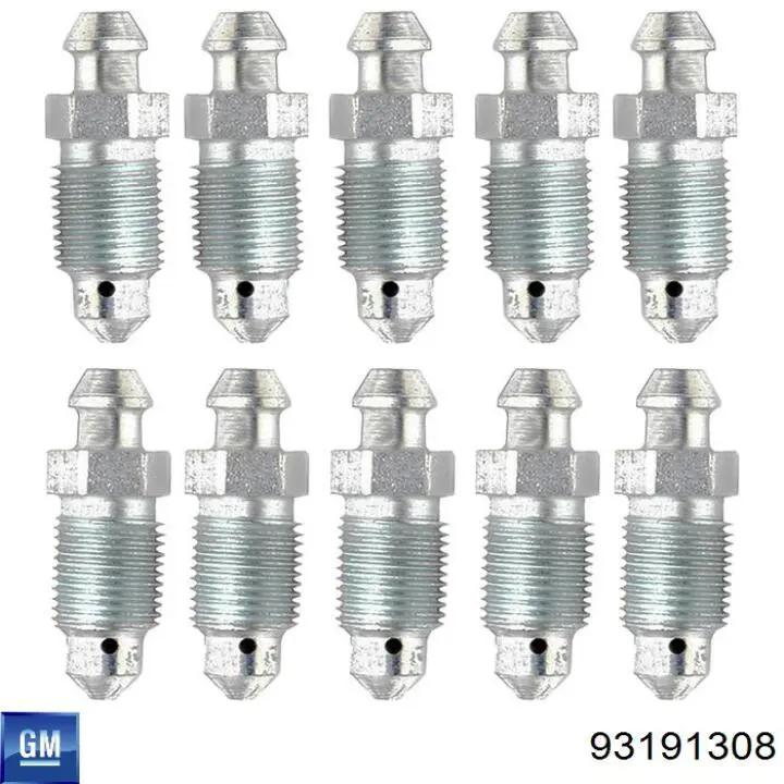 93191308 General Motors Válvula de limitação de pressão de óleo CBC