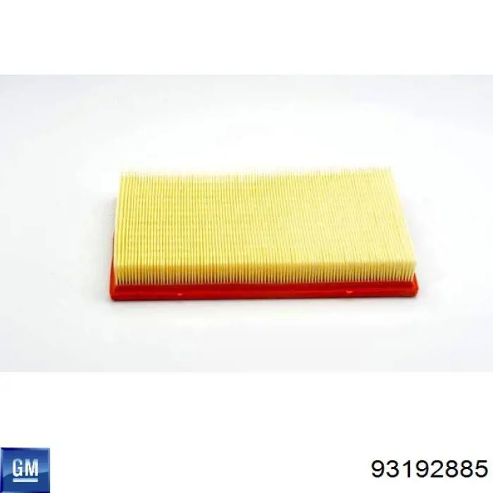 Filtro de ar 93192885 General Motors