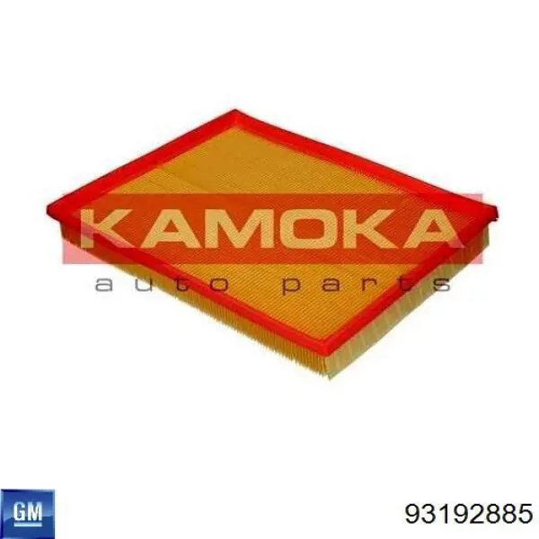 Filtro de ar 93192885 General Motors