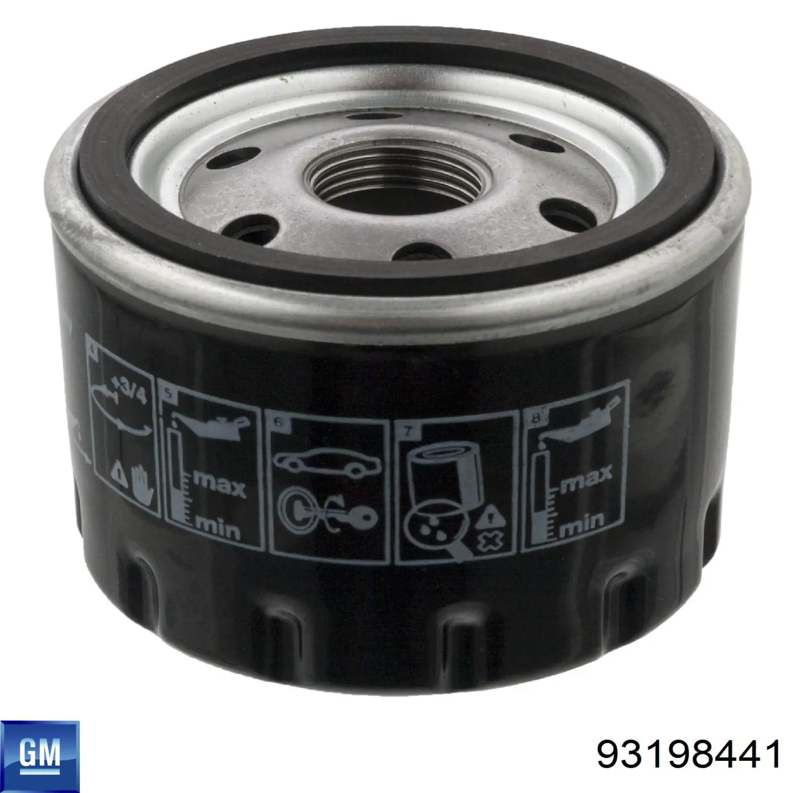 Compre 93198441 General Motors Filtro de óleo