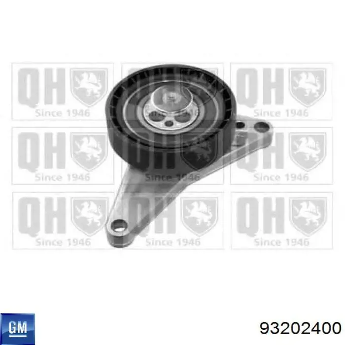 Compre 93202400 General Motors Rolo de reguladora de tensão da correia do mecanismo de distribuição de gás