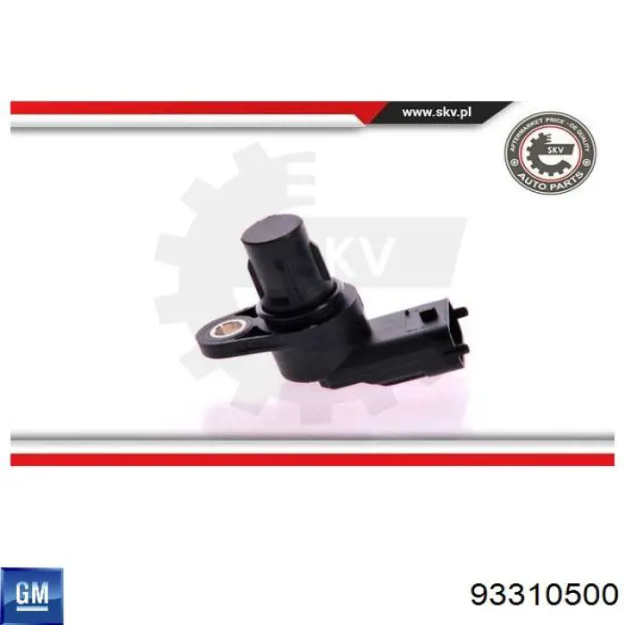 93310500 General Motors Sensor de posição da árvore distribuidora