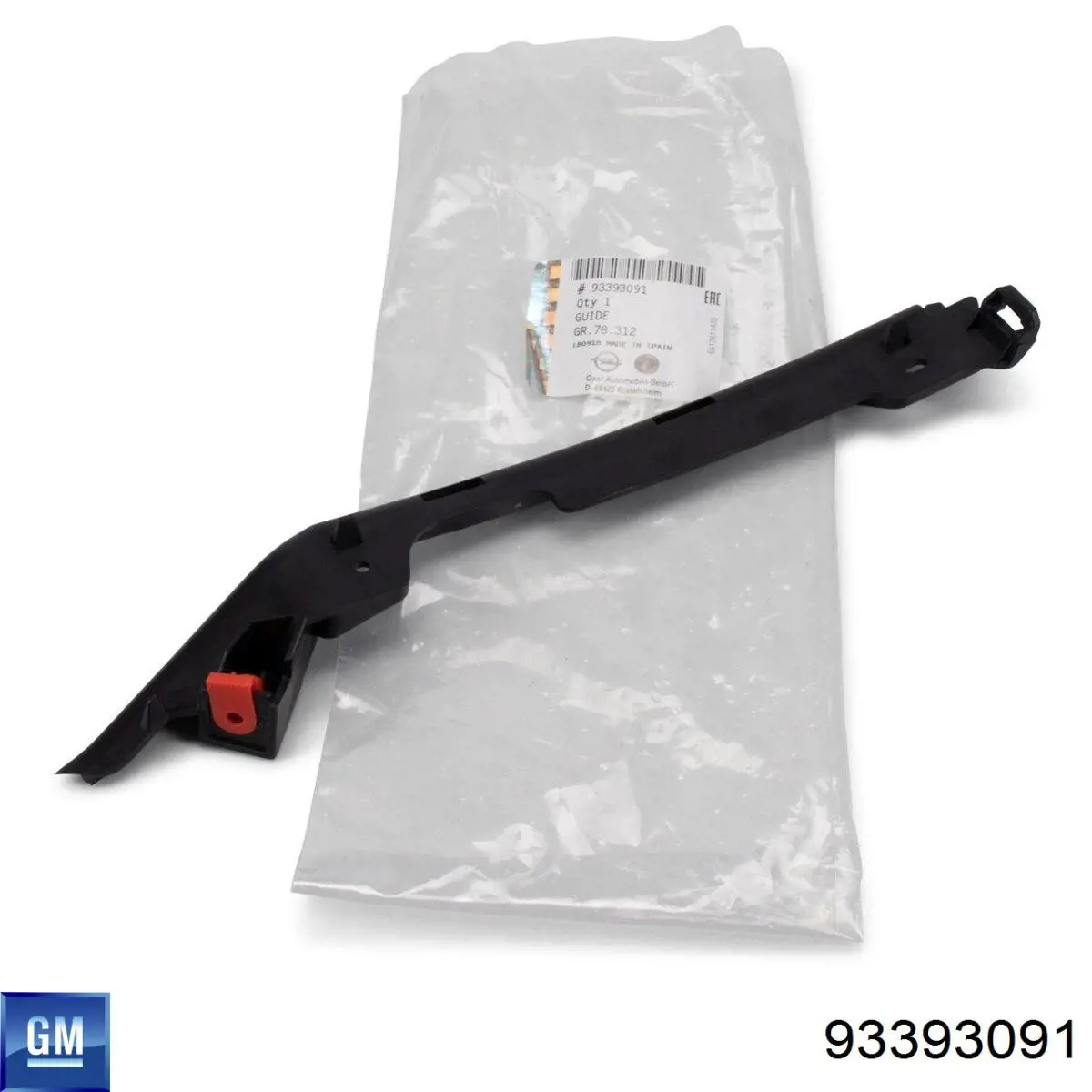 Guia do pára-choque dianteiro esquerdo Opel 1406543 preço, a partir de 18,29 USD