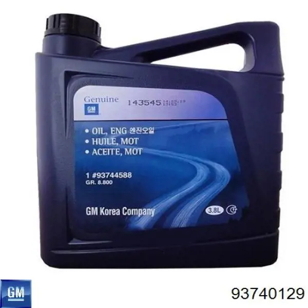 93740129 General Motors Pistão com passador sem anéis, STD