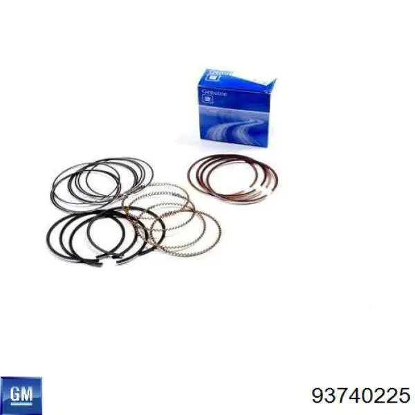 Compre HCIC003S Parts-Mall Kit de anéis de pistão de motor, STD.