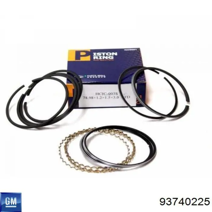Kit de anéis de pistão de motor, STD. General Motors 93740225 preço, a partir de 40,96 USD
