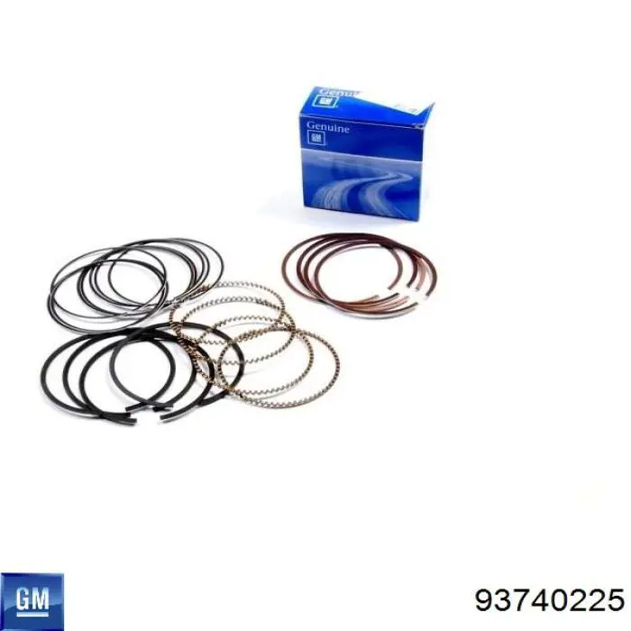 Compre 93740225 General Motors Kit de anéis de pistão de motor, STD.
