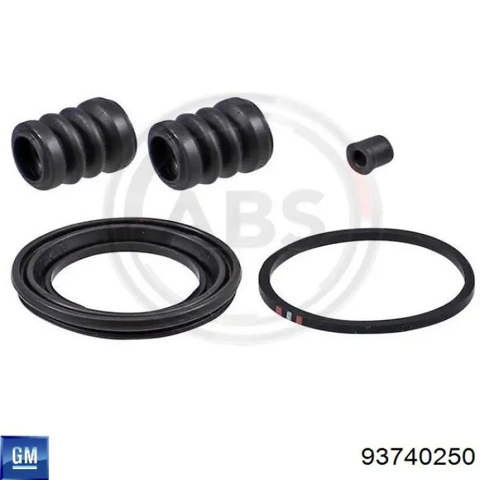Compre 93740250 General Motors Kit de reparação de suporte do freio dianteiro