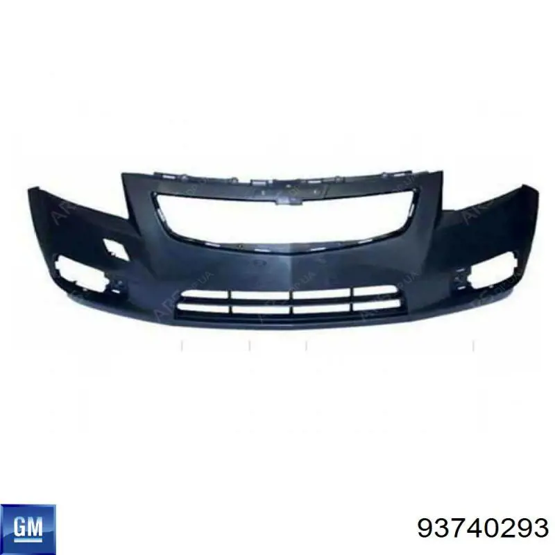 Pára-choque dianteiro General Motors 93740293 preço, a partir de 214,12 USD