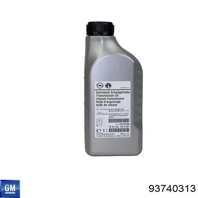 Compre 93740313 General Motors Óleo de transmissão