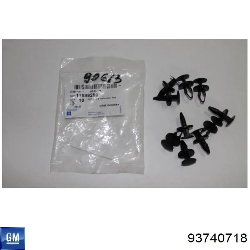 Braçadeira de caixa de filtro de combustível General Motors 93740718 preço, a partir de 3,92 USD