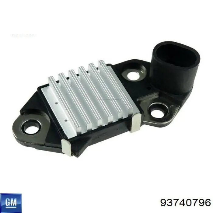Compre 93740796 General Motors Relê-regulador do gerador (relê de carregamento)