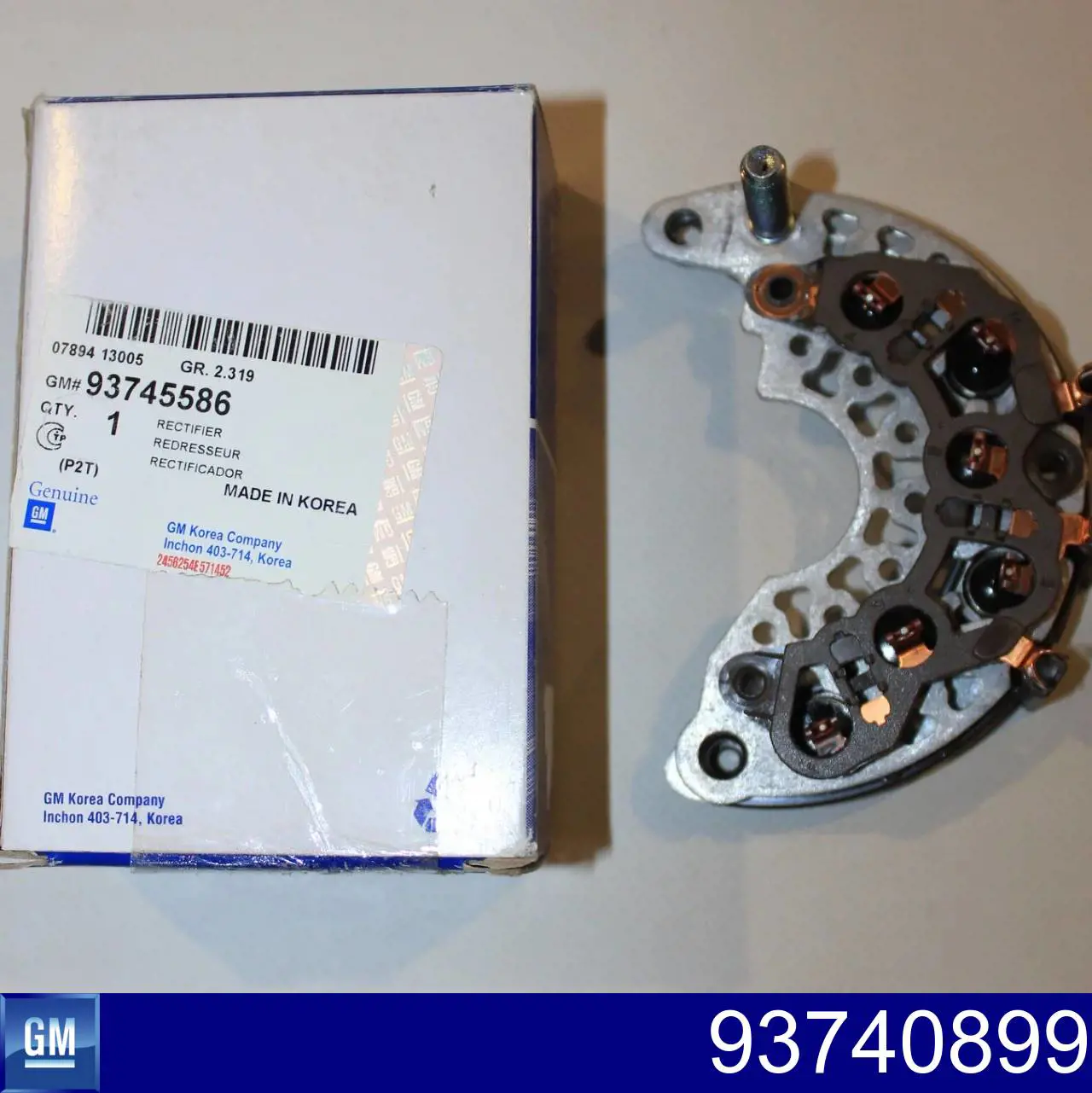 Eixo de diodos do gerador General Motors 93740899 preço, a partir de 5,47 USD