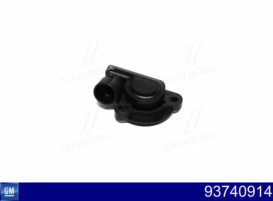 93740914 General Motors Sensor de posição da válvula de borboleta (potenciômetro)