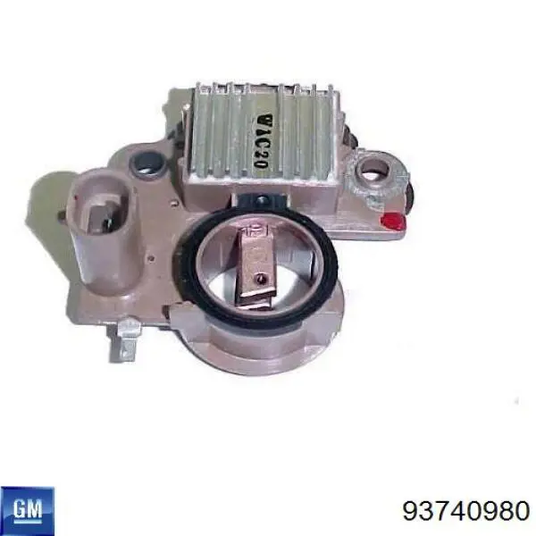 93740980 General Motors Relê-regulador do gerador (relê de carregamento)