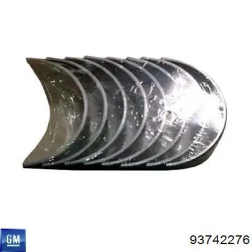 Folhas inseridas de cambota de biela, kit, padrão (STD) General Motors 93742276 preço, a partir de 29,38 USD