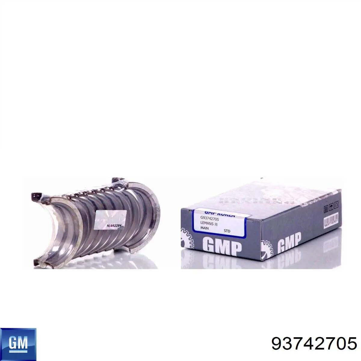Folhas inseridas principais de cambota, kit, padrão (STD) 400301004 SM