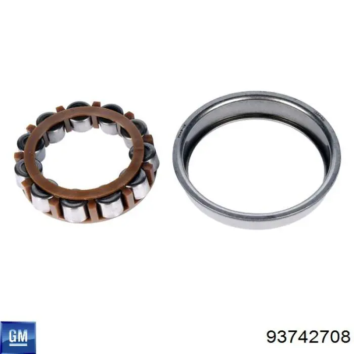 Compre 93742708 General Motors Folhas inseridas de cambota de biela, kit, 1ª reparação ( + 0,25)