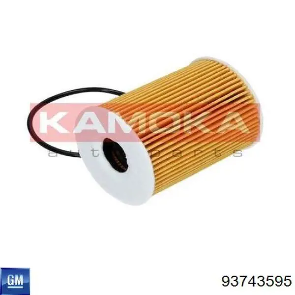 Filtro de óleo General Motors 93743595 preço, a partir de 10,51 USD