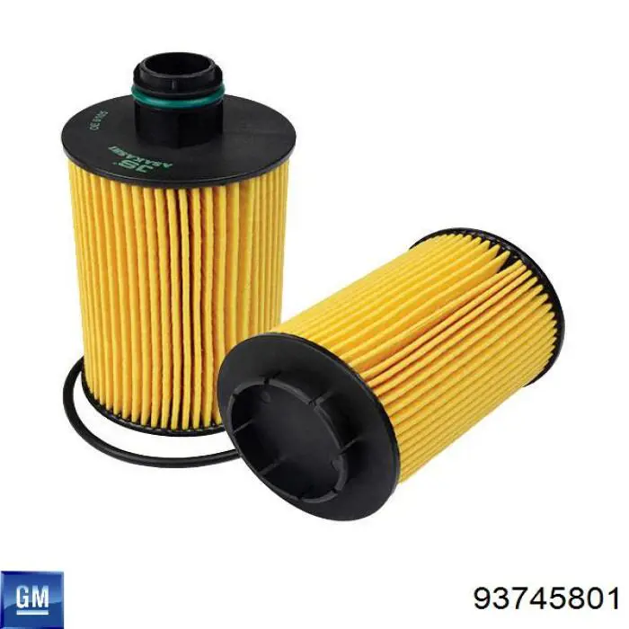 Filtro de óleo General Motors 93745801 preço, a partir de 12,85 USD