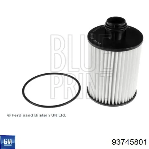 Compre 93745801 General Motors Filtro de óleo