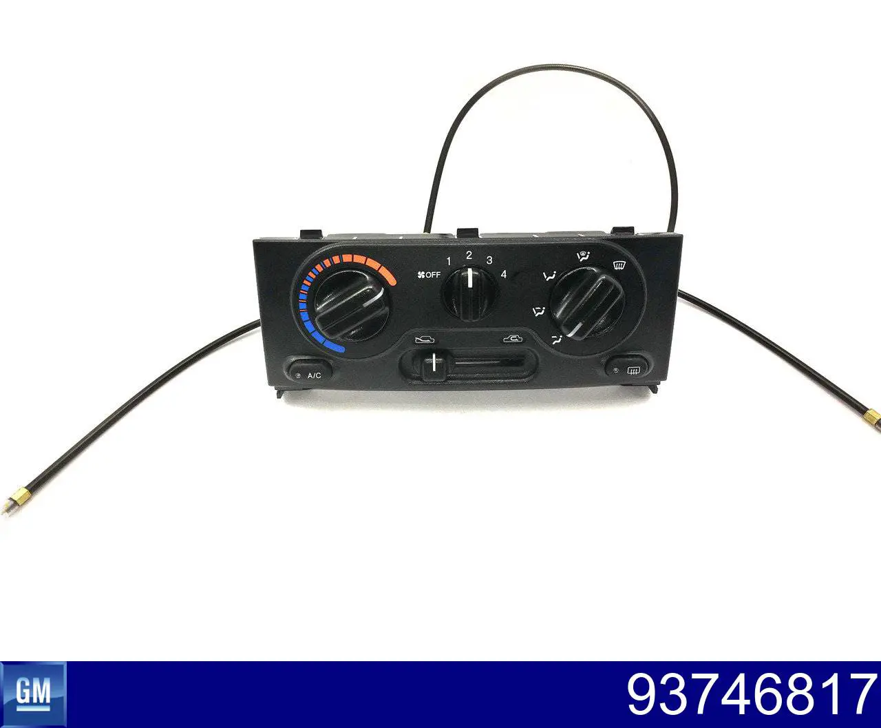 93746817 General Motors Unidade de controlo dos modos de aquecimento/condicionamento