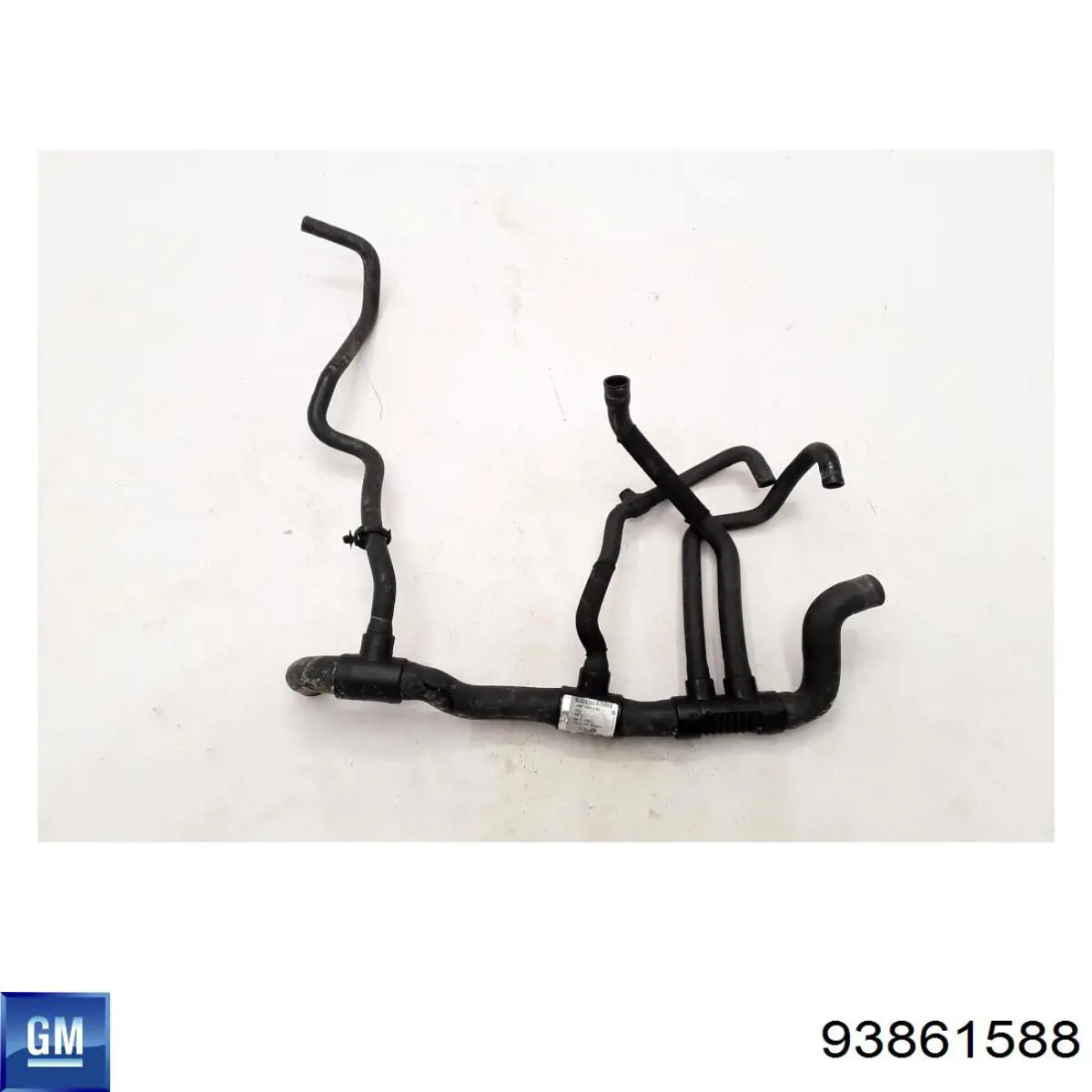 Compre 93861588 General Motors Mangueira (cano derivado) inferior do radiador de esfriamento