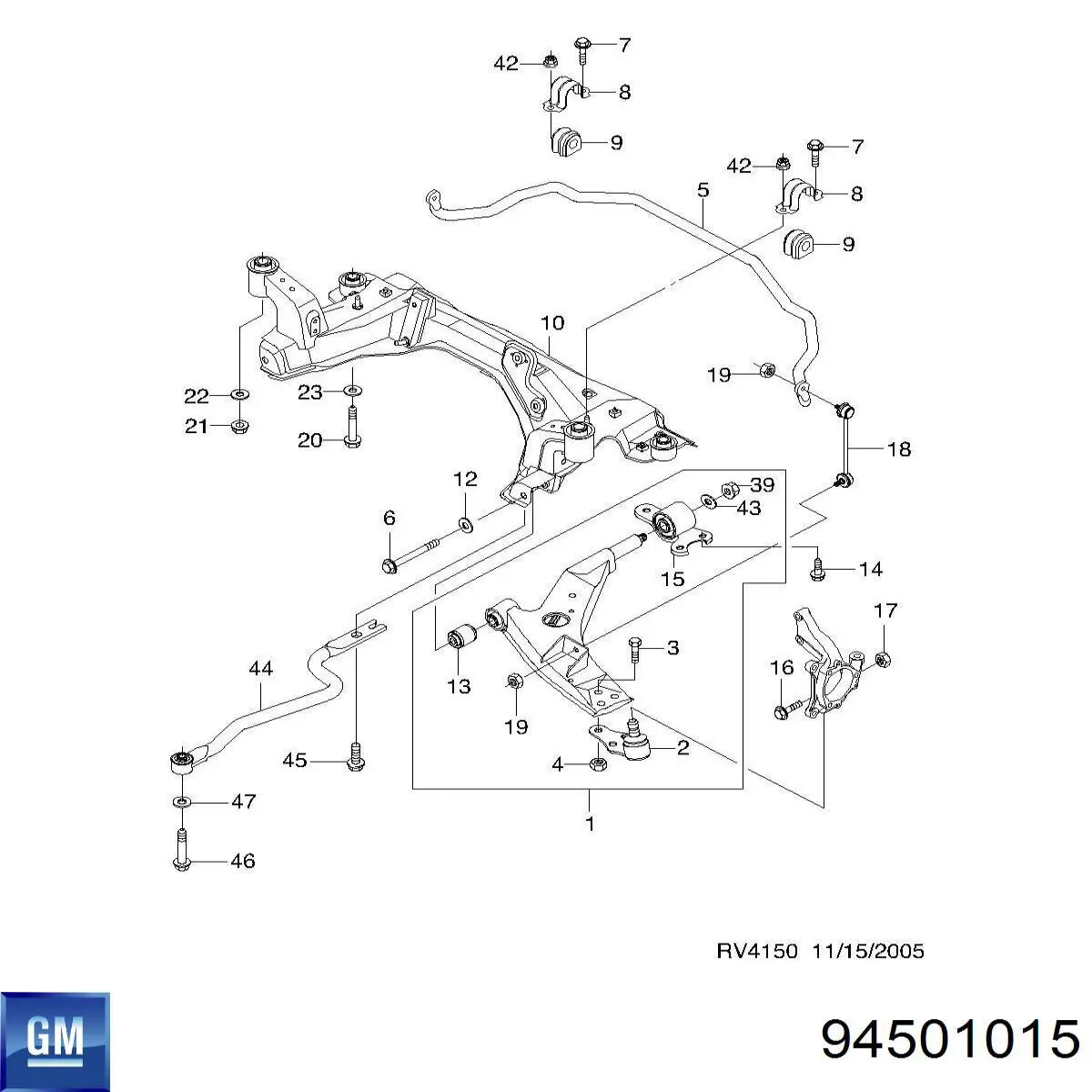94501015 General Motors 