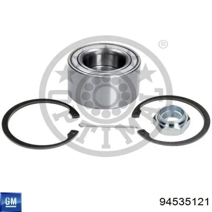 94535121 General Motors Anel de travagem de rolamento de cubo dianteiro