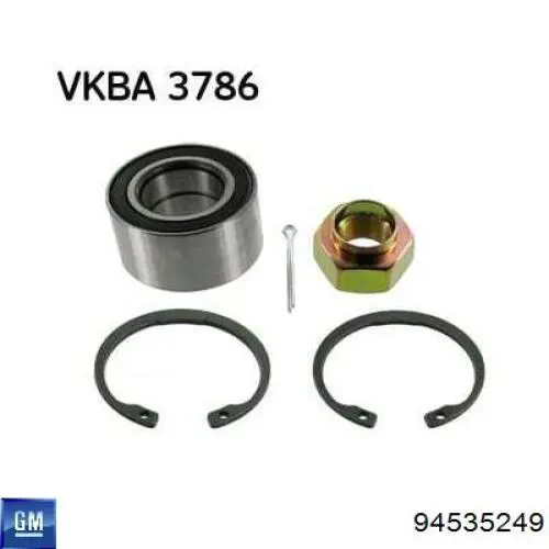 Compre 94535249 General Motors Rolamento de cubo dianteiro