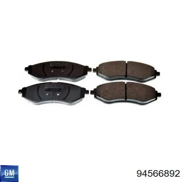 Sapatas do freio dianteiras de disco General Motors 94566892 preço, a partir de 31,27 USD