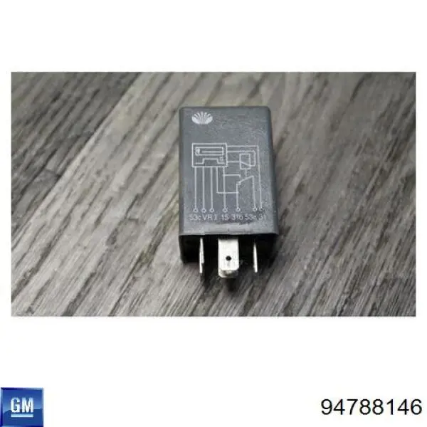 Relê de controlo de limpador pára-brisas 94788146 General Motors