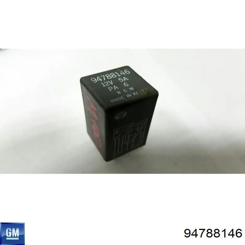 Compre 94788146 General Motors Relê de controlo de limpador pára-brisas