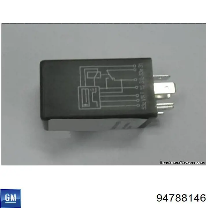 94788146 General Motors Relê de controlo de limpador pára-brisas