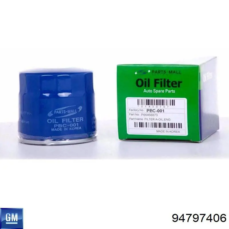 Caixa do filtro de óleo General Motors 94797406 preço, a partir de 2,98 USD