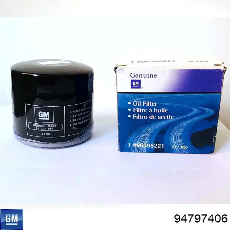 Compre 94797406 General Motors Caixa do filtro de óleo