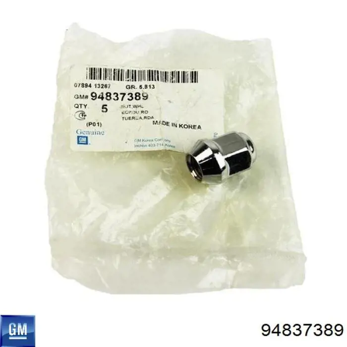 Porca de roda General Motors 94837389 preço, a partir de 3,77 USD