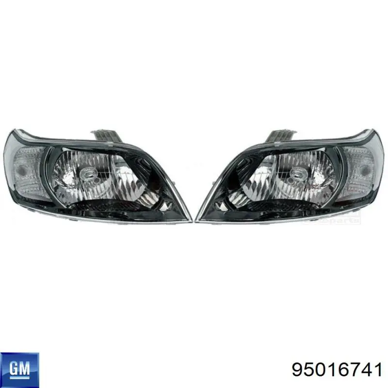 Luz direita General Motors 95016741 preço, a partir de 154,94 USD