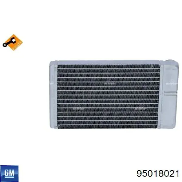 Compre 95018021 General Motors Radiador de forno (de aquecedor)
